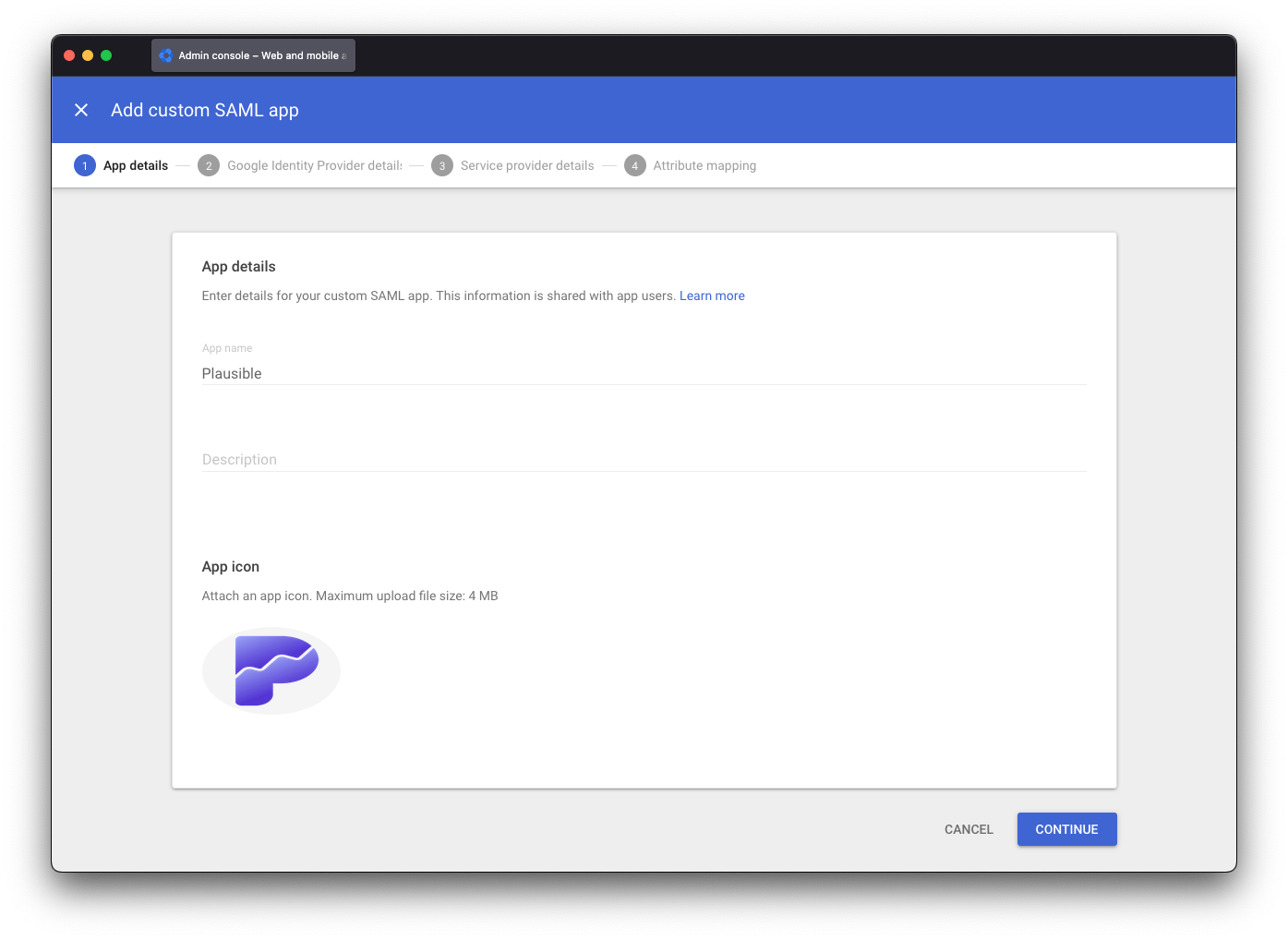 Google Workspace app details